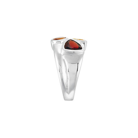 Ring > Citrine & Citrine > Madeira > Garnet, > Mozambique
