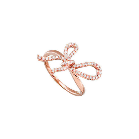 Ring > Bow > Diamond > 1/4 CTW