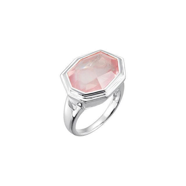 Ring > Quartz > Rose > Genuine