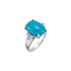 Ring > Topaz > Turquoise & Swiss > Chinese > Genuine