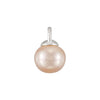 Pendant > Pearl > Peach > Golden > Cultured > Freshwater