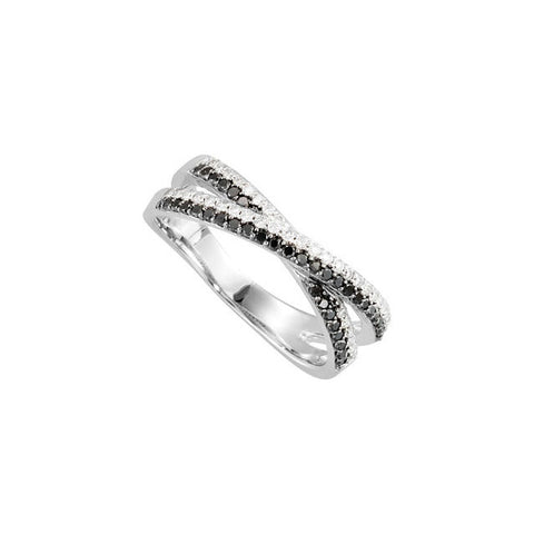 Ring > Diamond > Black & White > 3/8 CTW