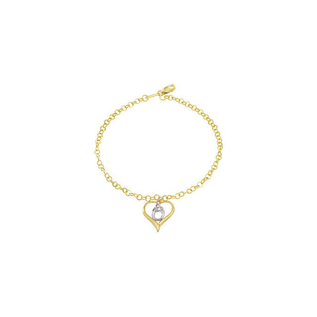 Bracelet > Child® > and > Mother > Shaped > Heart