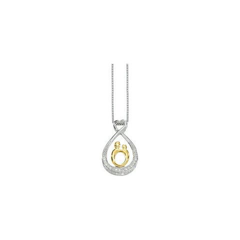 Necklace > 1/8 CTW > Child® > & > Mother
