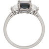 Ring > Diamond > Moon > Sapphire & Half > Blue > Genuine