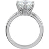 Ring > Solitaire > Moissanite > Created