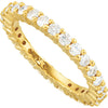Band > Eternity > Moissanite > Created
