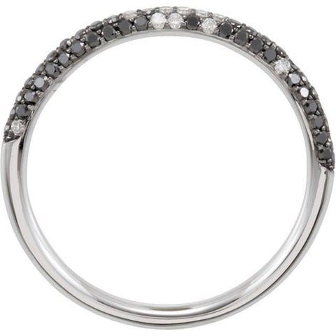 Ring > Diamond > Black & White > 3/8 CTW