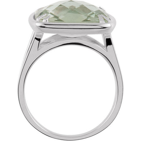 Ring > Quartz > Green > Checkerboard > Sided > Double > 14mm