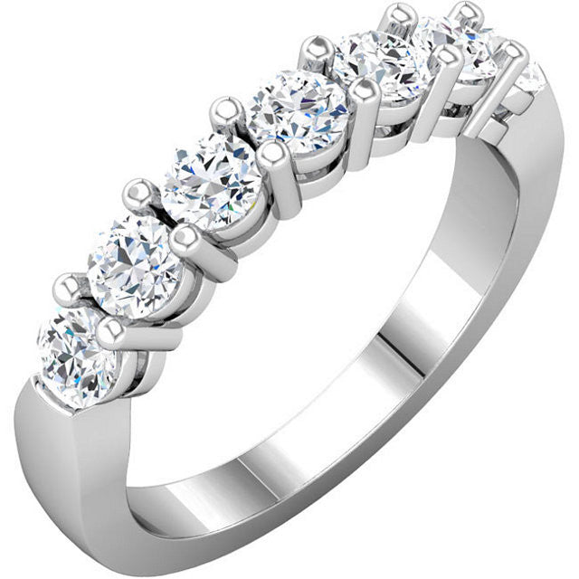 Band > Anniversary > Diamond > Stone > 7