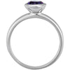 Ring > Stackable > Topaz > Blue > Swiss