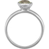Ring > Stackable > Topaz > Blue > Swiss