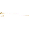 Chain > 20" > Rope > Gold™ > Titan > Lasered > 1mm