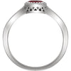 Ring > Birthstone > "April" > Sapphire > White