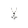 Pendant > Solitaire > Diamond > Princess-Cut