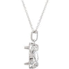 Pendant > Amethyst & Diamond > Genuine