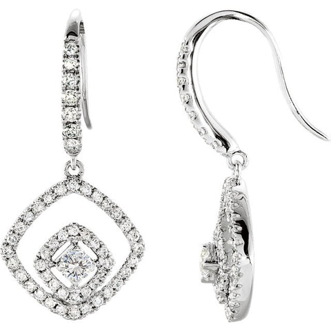 Earrings > Diamond > 3/4 CTW