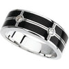 Ring > Men's > Diamond > CTW > 1/Onyx & 1