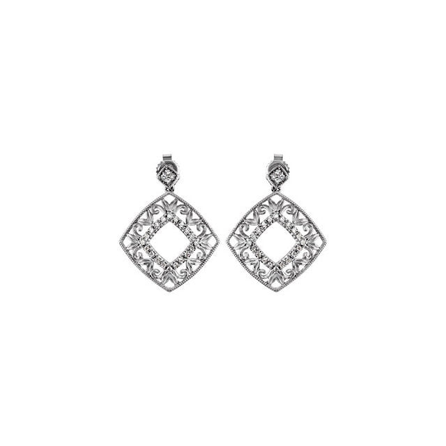 Earrings > Diamond > 1/5 CTW