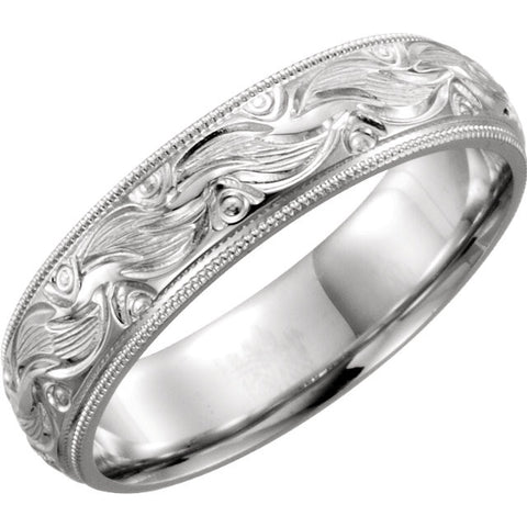 Band > Hand-Engraved > 6mm