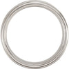 Band > Ridged > Finished > Satin > 6mm