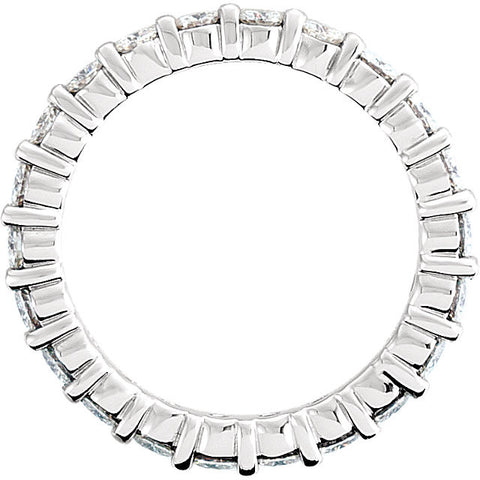 7 > size > Band > Eternity > Moissanite > Created