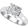Ring > Moissanite > Created > Brilliant > Forever > Square > 6.5x6.5mm