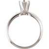 Zirconia > Cubic > 7X5mm > with > Solitaire > Engagement > Diamond