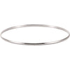 Bracelet > Bangle > Round > Half > 8mm