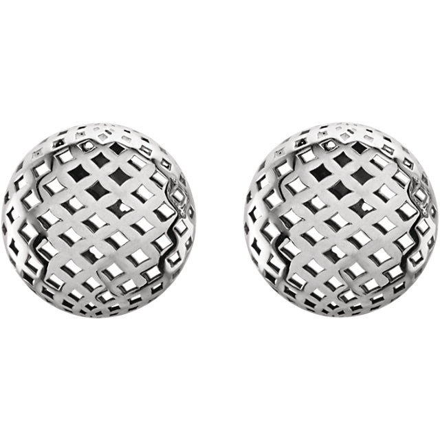 Earrings > Button > Pierced-Styled