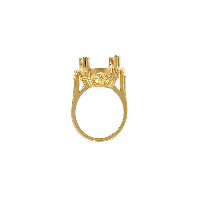 Solitaire > Gemstone > Mounting for Oval > Ring
