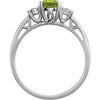 Ring > Diamond > .04 CTW > & > Citrine.*Multiple Diamond Cuts and Weights available*