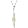 Necklace > 18" > Quartz > Honey > Oval > 10mm > X > 25mm