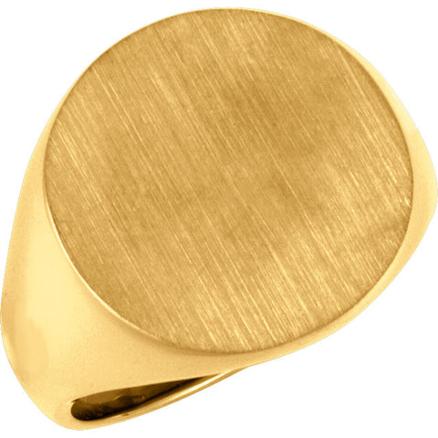 Ring > Signet > Mens > 18mm