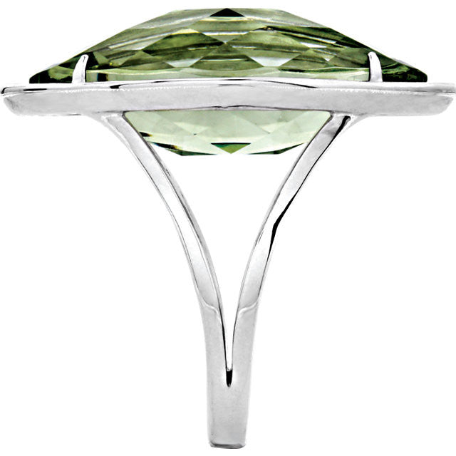 Ring > Quartz > Green > Genuine