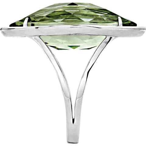 Ring > Quartz > Green > Genuine