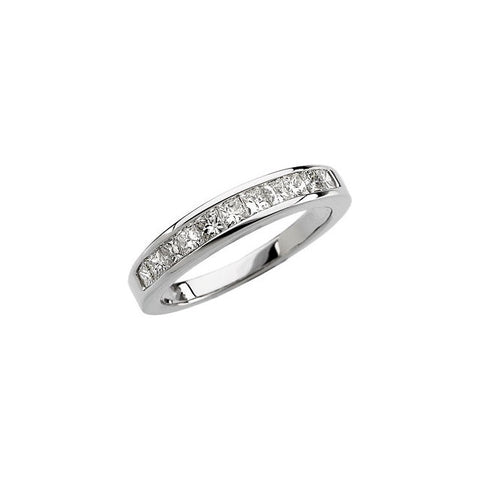 Band > Anniversary > Diamond > Princess-Cut > 3/4 CTW.*Multiple Diamond Cuts and Weights available*
