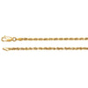 Chain > 18" > Rope > Cut > Diamond > 2.5mm
