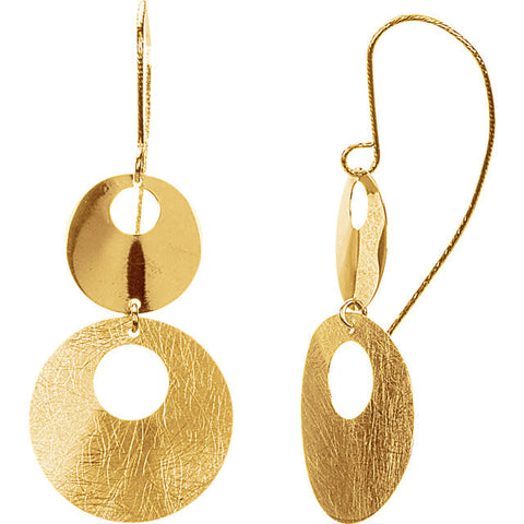Earrings > Dangle > Fashion > Gold