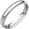 Band > Milgrain > Fit > Comfort > 5mm