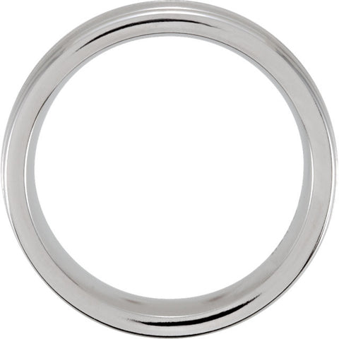 Band > Satin & Ridged > 8mm