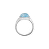 Ring > Larimar > Genuine