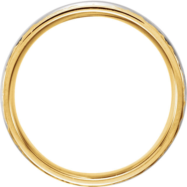 .5 > Band > Comfort-Fit > Two-Tone > 14kt