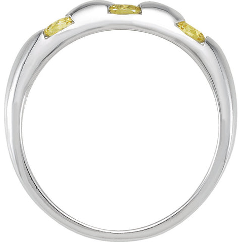 Ring > CZ > Colored > Peridot > Stackable