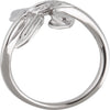 Ring > Leaf > Diamond > .07 CTW