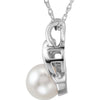 Necklace > 18" > Pearl > Cultured > Akoya > 6mm