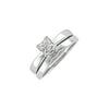 Ring > Engagement > Solitaire > Princess > Diamond > 1/4 CTW