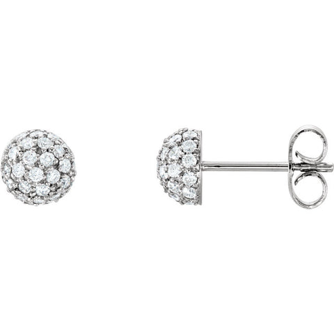 Earrings > Diamond > 1/2 CTW