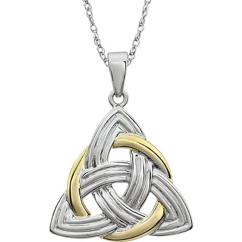 Pendant > Celtic > Two-Tone > 14kt