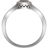 Ring > Birthstone > "April" > Sapphire > White
